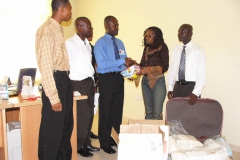 Donation to Korle Bu Hospital HIV Fevers Unit