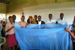 Incecticide Treated Malaria Nets donted to Mozama School