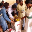 Kay donate meds to Liberian refugees