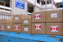 Truck load of Anti-Retrovirals donated to MOH in Ghana
