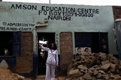 Kay Visits Amson Education Centre