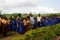 Kay visits Berekuso Primary School - Ghana